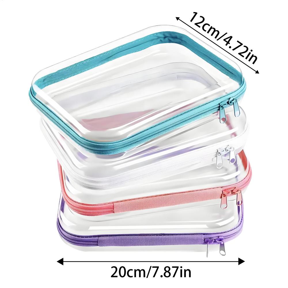 Clear Zipper Bags Clear Pouch Makeup Travel Bags 4 Pieces Storage Containers Toiletry Organizer Pencil Case For Women Travel
Clear Zipper Bags Clear Pouch Makeup Travel Bags 4 Pieces Storage Containers Toiletry Organizer Pencil Case For Women Travel