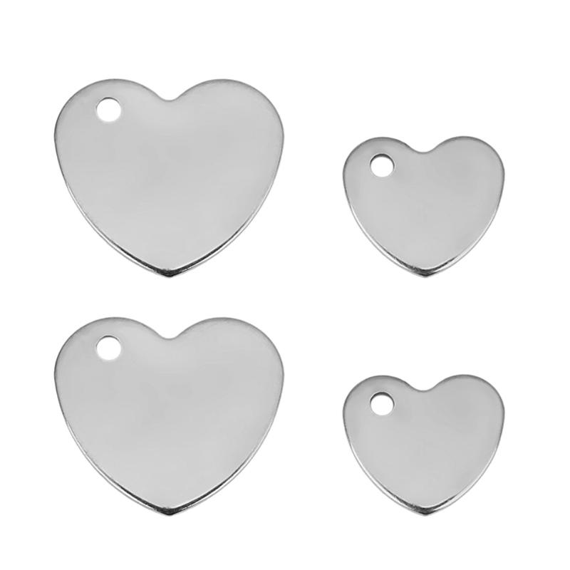 20pcs Never Fade Stainless Steel Heart Charms Beads 9 13 mm Bracelet Earrings Charms Necklace Pendants for Diy Jewelry Making 9mm
20pcs Never Fade Stainless Steel Heart Charms Beads 9 13 mm Bracelet Earrings Charms Necklace Pendants for Diy Jewelry Making 9mm