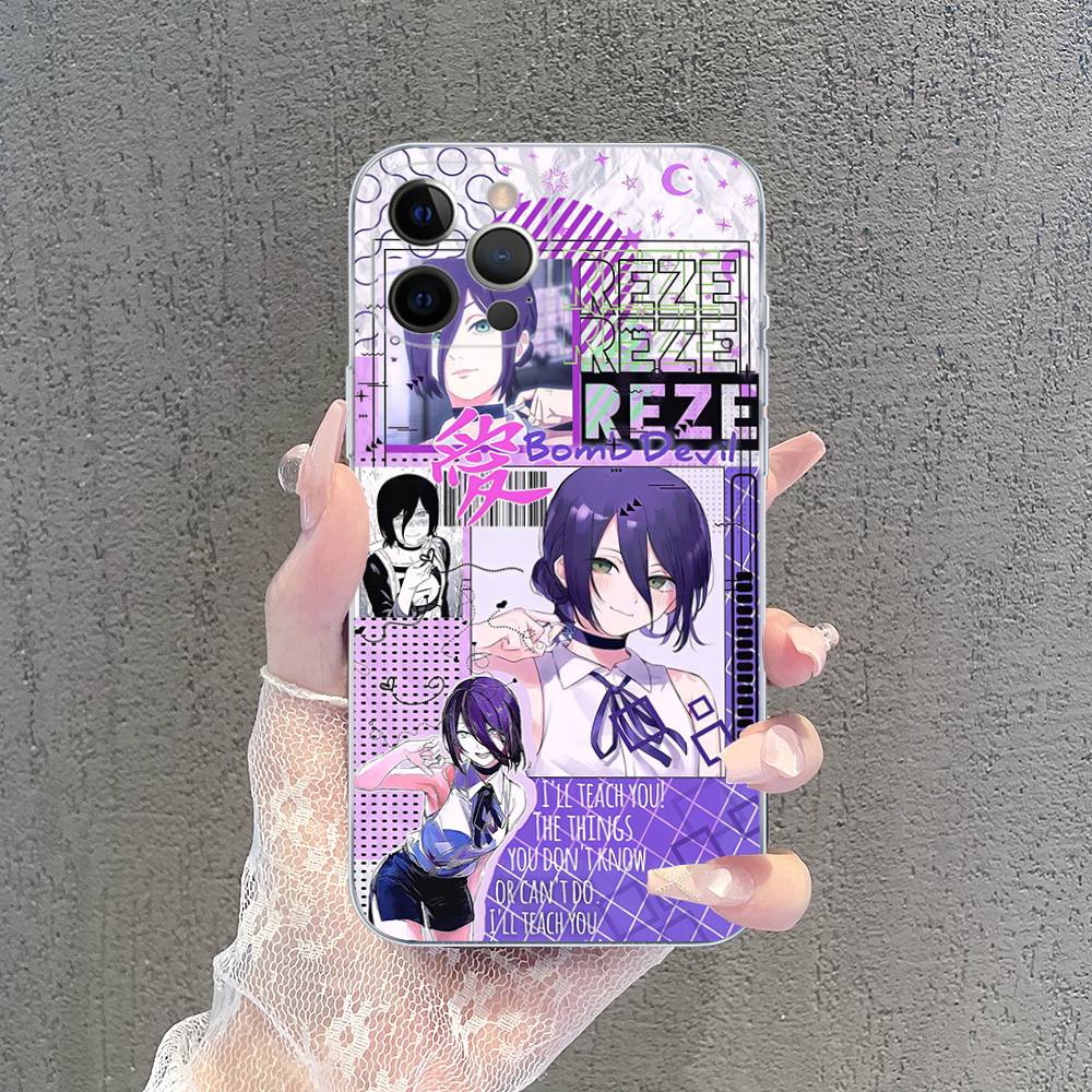 Action Anime Chainsaw Man Reze Arc Transparent TPU Phone Case For IPhone 17 11 12 13 14 15 16 Pro Max 16 Plus Cover iPhone 14 pro
Action Anime Chainsaw Man Reze Arc Transparent TPU Phone Case For IPhone 17 11 12 13 14 15 16 Pro Max 16 Plus Cover iPhone 14 pro