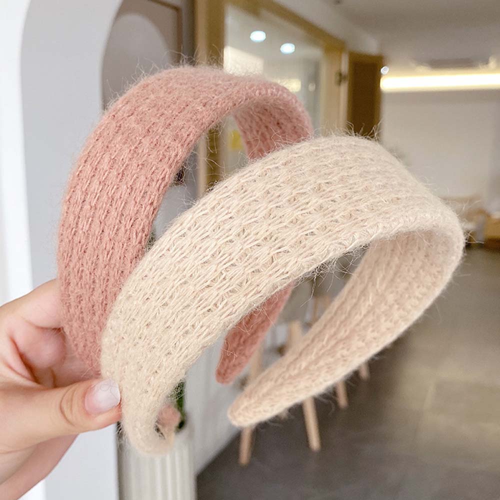 Korean Women Girls Solid Color Hair Hoop Knitted Hair Band Hair Accessories Woolen Thread Headband білий
Korean Women Girls Solid Color Hair Hoop Knitted Hair Band Hair Accessories Woolen Thread Headband білий
