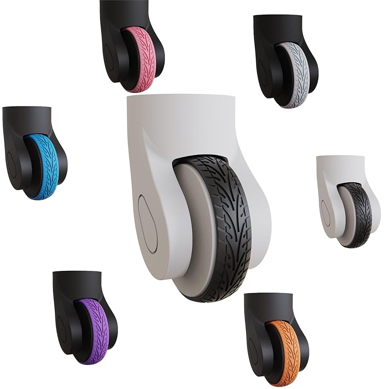 Paste type suitcase caster cover MAACKIA 8 pieces set for luggage wheel protector trolley wheel case carry case tire wheel protection silicon made of
Paste type suitcase caster cover MAACKIA 8 pieces set for luggage wheel protector trolley wheel case carry case tire wheel protection silicon made of