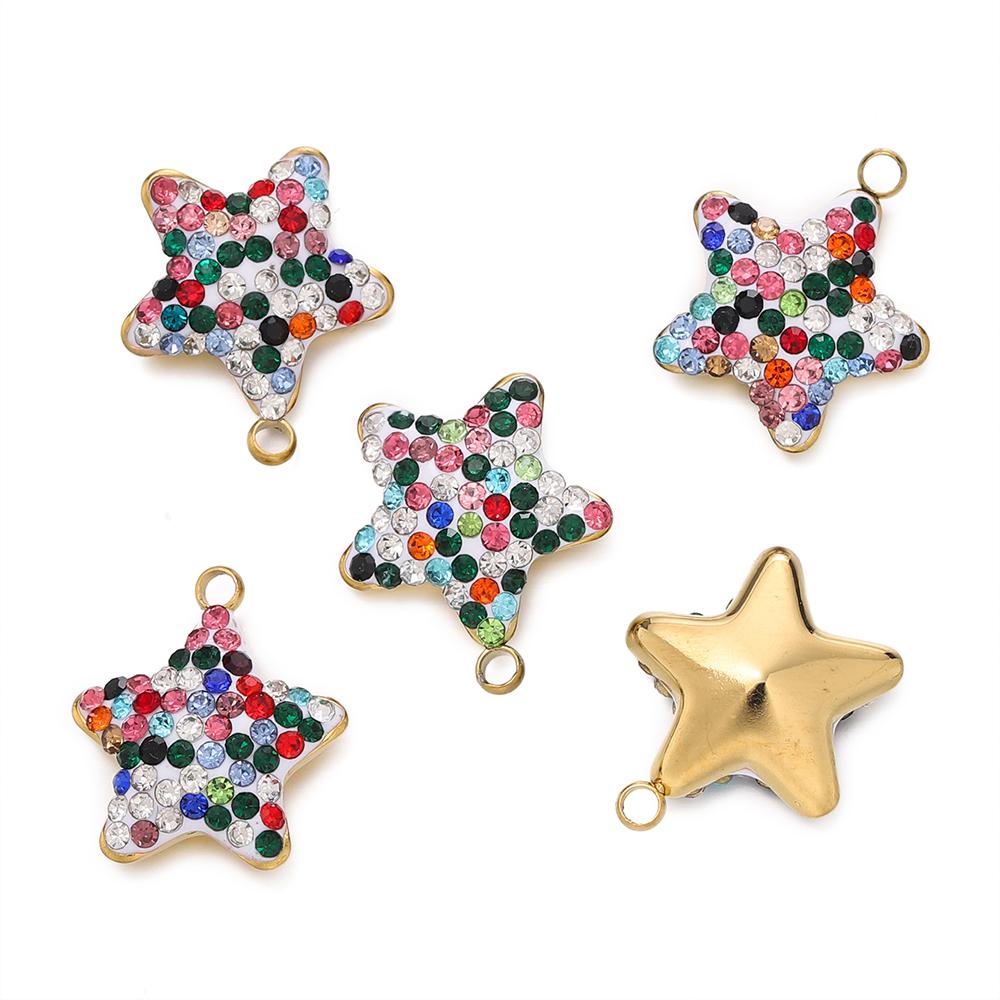 1pcs/pack Stainless Steel 3 Sizes Star Square Shape Charms Pendants For DIY Bracelet Necklace Jewelry Making Accessories S
1pcs/pack Stainless Steel 3 Sizes Star Square Shape Charms Pendants For DIY Bracelet Necklace Jewelry Making Accessories S