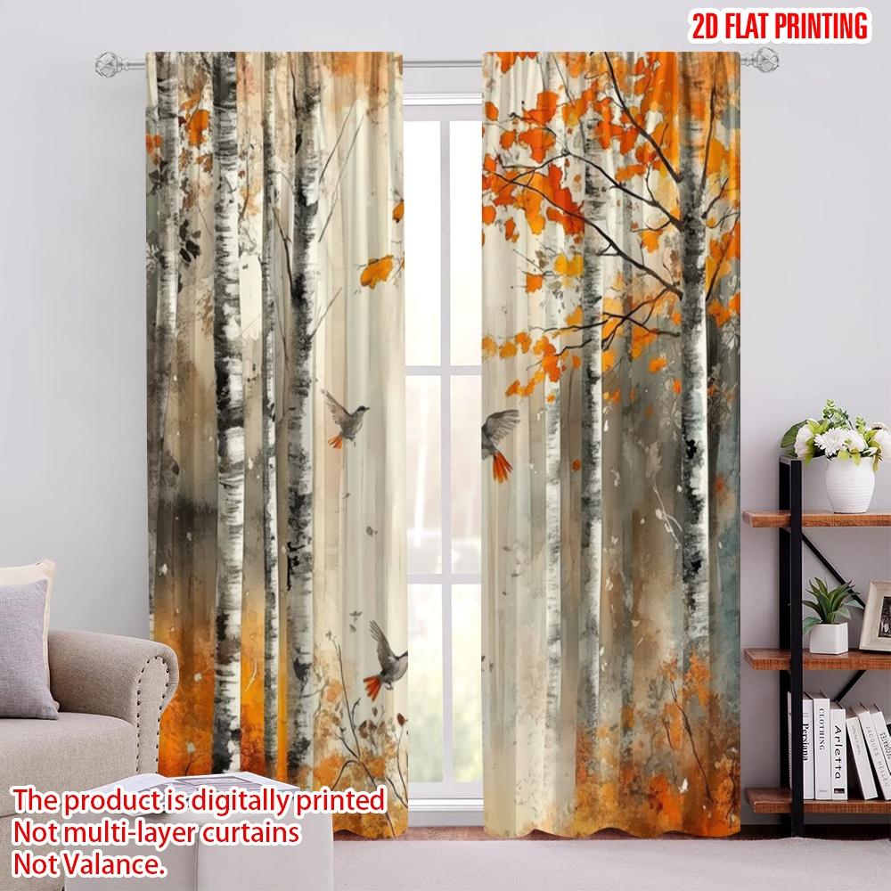 2pcs,2D plane printing Curtain Popular Autumn Symphony Versatile Polyester Fabric (without rod) Holiday Use for Living Room, 52.50 × 116.00 cm 2 pcs
2pcs,2D plane printing Curtain Popular Autumn Symphony Versatile Polyester Fabric (without rod) Holiday Use for Living Room, 52.50 × 116.00 cm 2 pcs