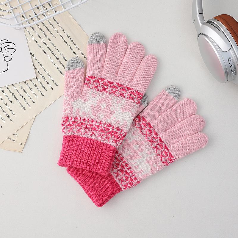 Жіночі осінньо-зимові в’язані велосипедні рукавички з сенсорним екраном – теплі, із п’ятьма пальцями, ідеальні для холодної погоди та Різдва. One size (women s) рожевий
Жіночі осінньо-зимові в’язані велосипедні рукавички з сенсорним екраном – теплі, із п’ятьма пальцями, ідеальні для холодної погоди та Різдва. One size (women s) рожевий