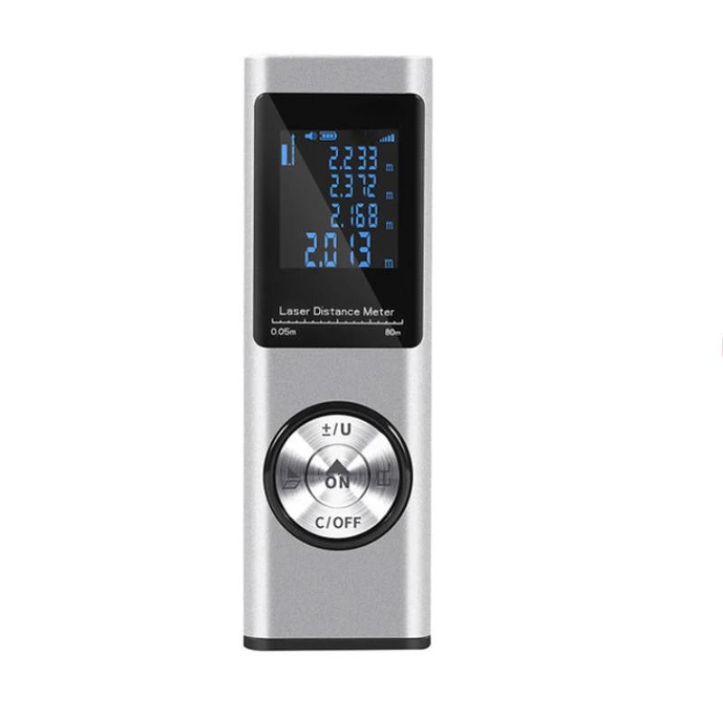 Laser Level Distance Meter Rangefinder Laser Tape Measure Golf Distance Angle Measure Range Hunting Finder Digital Laser Tools 40m срібний
Laser Level Distance Meter Rangefinder Laser Tape Measure Golf Distance Angle Measure Range Hunting Finder Digital Laser Tools 40m срібний