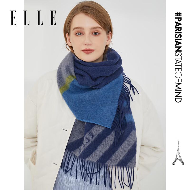 ELLE Women s 100% Merino Wool Jacquard Scarf 180*30CM
ELLE Women s 100% Merino Wool Jacquard Scarf 180*30CM