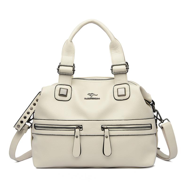 Soft Leather Shoulder Bag for Women Crossbody Bags Large Capacity Luxury Brand Designer Casual Bag
Soft Leather Shoulder Bag for Women Crossbody Bags Large Capacity Luxury Brand Designer Casual Bag