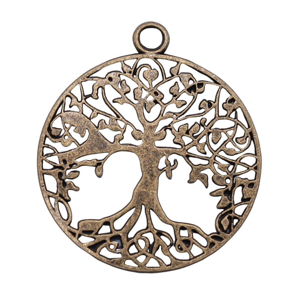 Family Home Charms Large Tree Of Life Pendants For Handmade Jewelry Making A18-2pcs-40x35mm
Family Home Charms Large Tree Of Life Pendants For Handmade Jewelry Making A18-2pcs-40x35mm