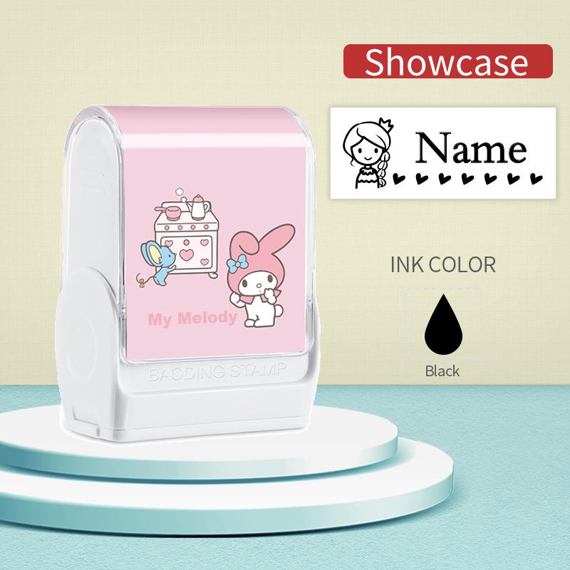 Custom Waterproof Name Stamp – Personalized My Melody Designs, Durable Washable Ink Labels for Clothing, Bags, School Supplies
Custom Waterproof Name Stamp – Personalized My Melody Designs, Durable Washable Ink Labels for Clothing, Bags, School Supplies