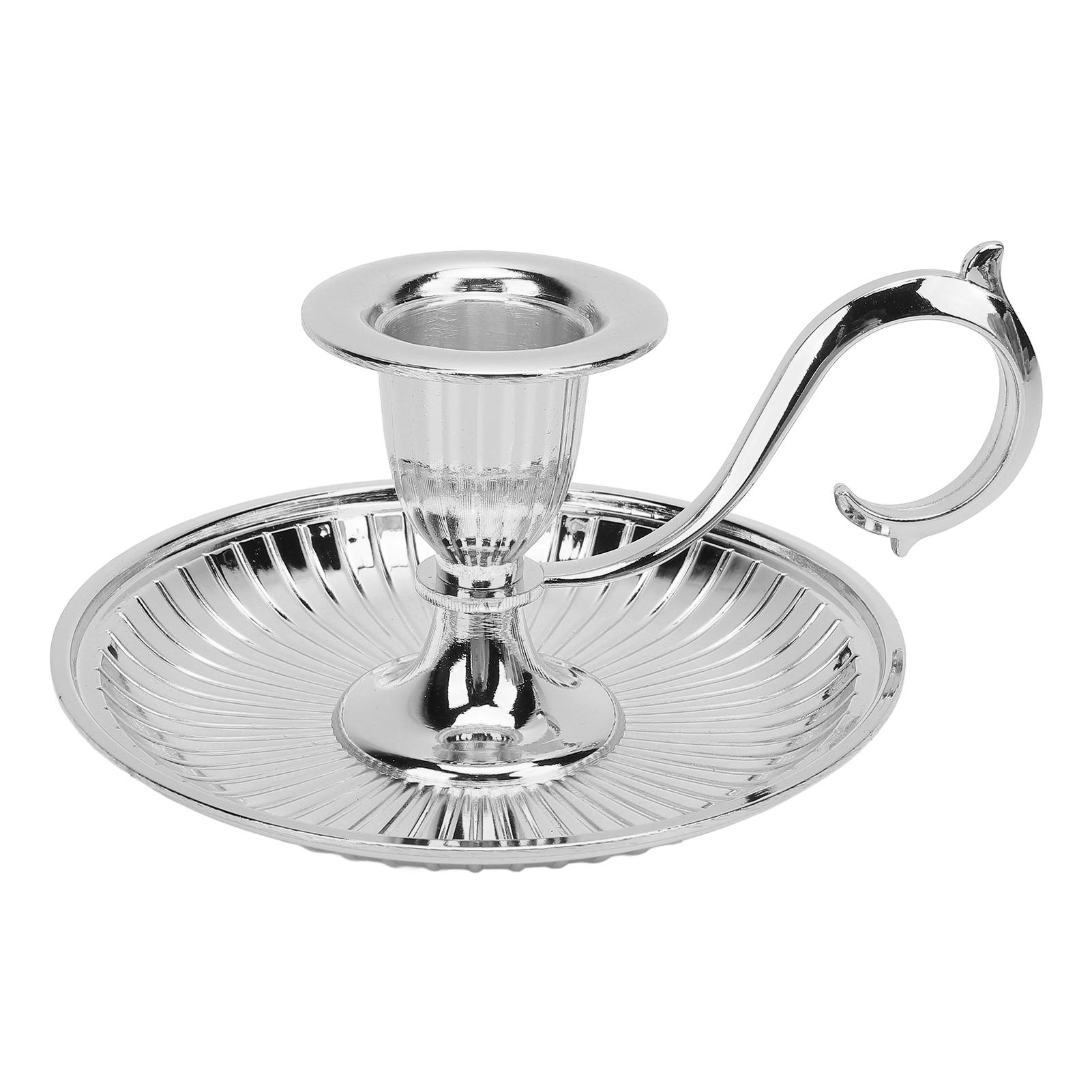 Винтажный подсвечник с круглым основанием, подставка для конических свечей для обеденного стола, украшение для дома серебряный
Винтажный подсвечник с круглым основанием, подставка для конических свечей для обеденного стола, украшение для дома серебряный