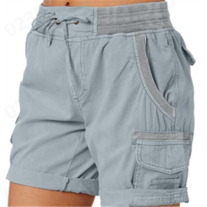 Women Shorts Cargo Pants Shorts Elastic Waist Short Pants Cotton Linen Pocket Summer Beach Solid Color Sliming Comfot Breathable 3XL
Women Shorts Cargo Pants Shorts Elastic Waist Short Pants Cotton Linen Pocket Summer Beach Solid Color Sliming Comfot Breathable 3XL