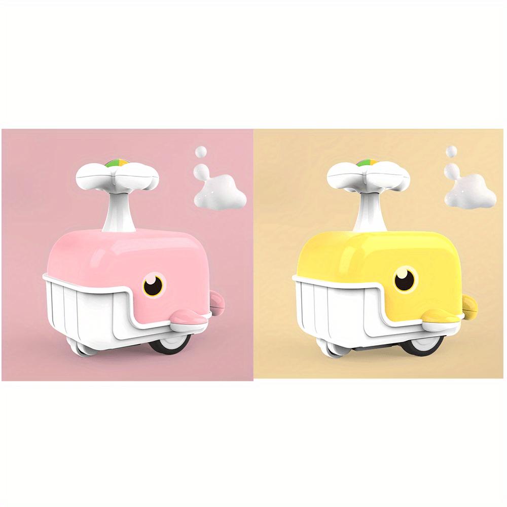 Мультяшный Веселый Пресс Маленький Кит Малыши Учатся Ползать Инерционная Скользящая Возвратная Игрушка