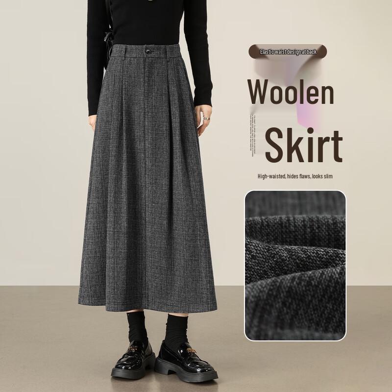 Petite Wool Blend Knit Umbrella Midi Skirt XL
Petite Wool Blend Knit Umbrella Midi Skirt XL