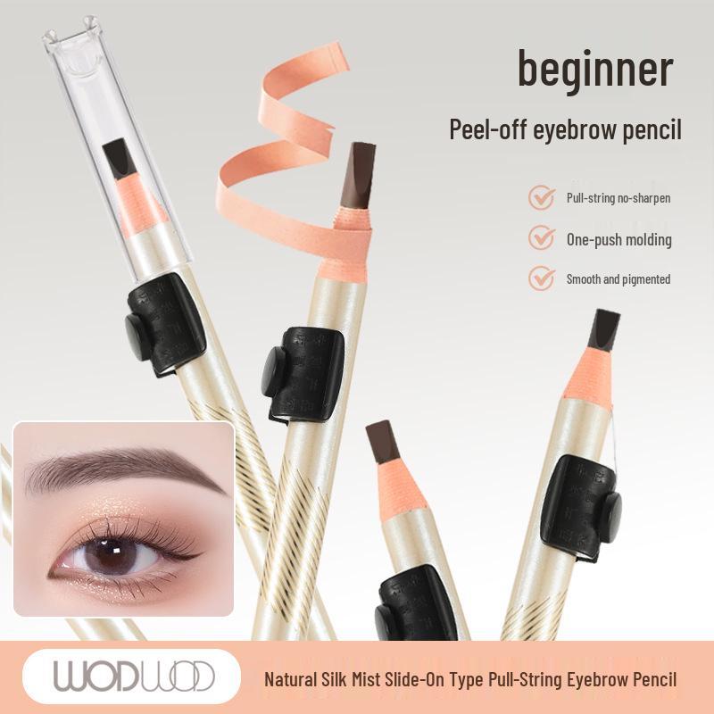 WODWOD Silk Mist Smooth Click Eyebrow Pencil: Defines Each Hair, Waterproof, Sweatproof, Smudge-Proof, Ideal for Makeup Artists коричневий
WODWOD Silk Mist Smooth Click Eyebrow Pencil: Defines Each Hair, Waterproof, Sweatproof, Smudge-Proof, Ideal for Makeup Artists коричневий