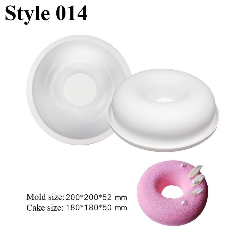 Large Silicone Donut and Round Cake Molds for Baking and Soap Making
Large Silicone Donut and Round Cake Molds for Baking and Soap Making