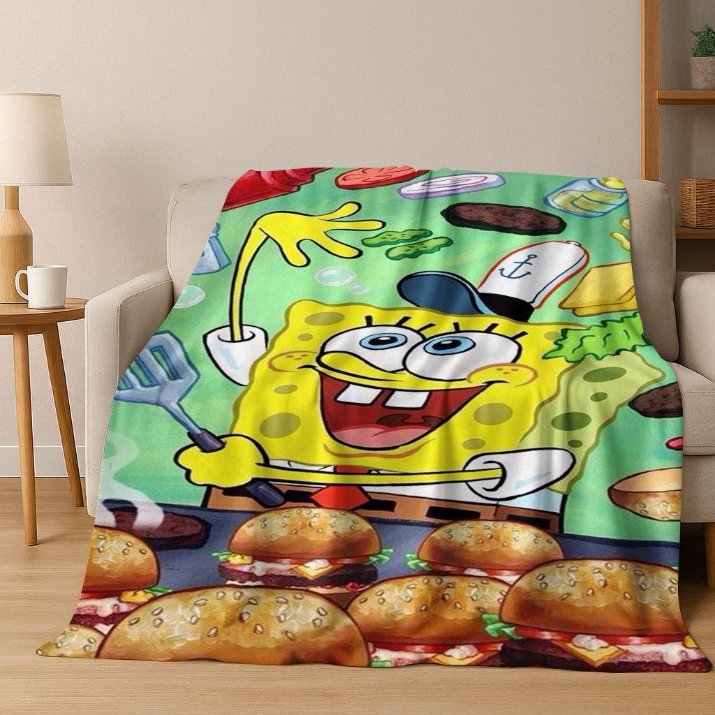 Cartoon S-SpongeBob SquarePants Patrick Star Flannel Blanket Soft Throw Blanket for Bed Bedroom Living Room Travel Picnic Gift 75x90cm
Cartoon S-SpongeBob SquarePants Patrick Star Flannel Blanket Soft Throw Blanket for Bed Bedroom Living Room Travel Picnic Gift 75x90cm