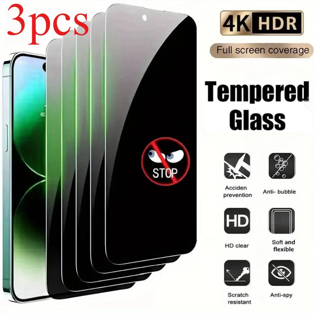 3 шт. Захисна плівка зі скла Anti Spy для iPhone 17 16 15 14 Pro Max 16e 17 Air Захисне скло для екрану для iPhone 13 11 12 Pro 15 14 Plus iPhone 17AIR чорний
3 шт. Захисна плівка зі скла Anti Spy для iPhone 17 16 15 14 Pro Max 16e 17 Air Захисне скло для екрану для iPhone 13 11 12 Pro 15 14 Plus iPhone 17AIR чорний