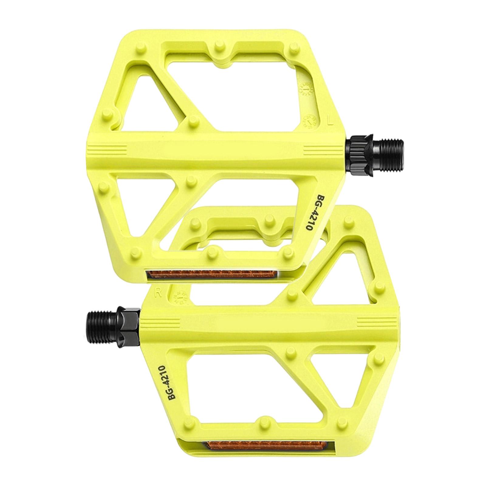 2lots High Strengths Nylons Cycling Pedals Road Bike Sealeds Bearing Pedals for Mountain Biking and City Commuting жёлтый
2lots High Strengths Nylons Cycling Pedals Road Bike Sealeds Bearing Pedals for Mountain Biking and City Commuting жёлтый
