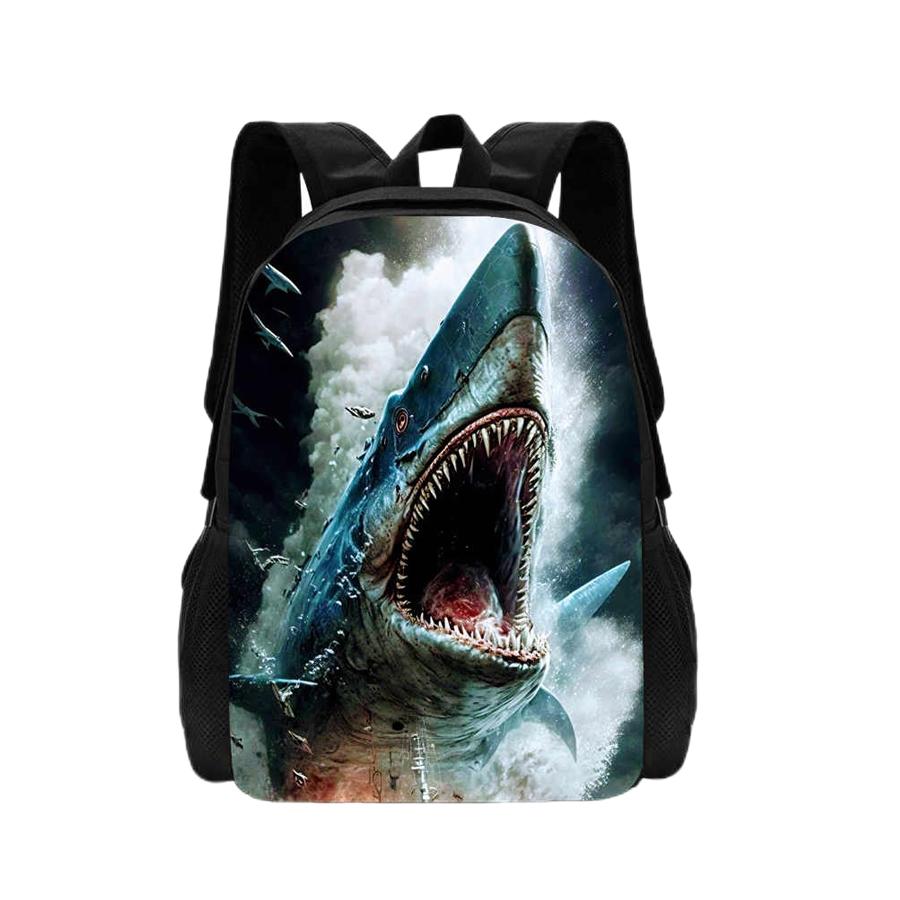 Дитячий шкільний рюкзак з 3D-принтом акули Mochila Легкий дитячий шкільний рюкзак для хлопчиків і дівчаток із принтом тварин
Дитячий шкільний рюкзак з 3D-принтом акули Mochila Легкий дитячий шкільний рюкзак для хлопчиків і дівчаток із принтом тварин