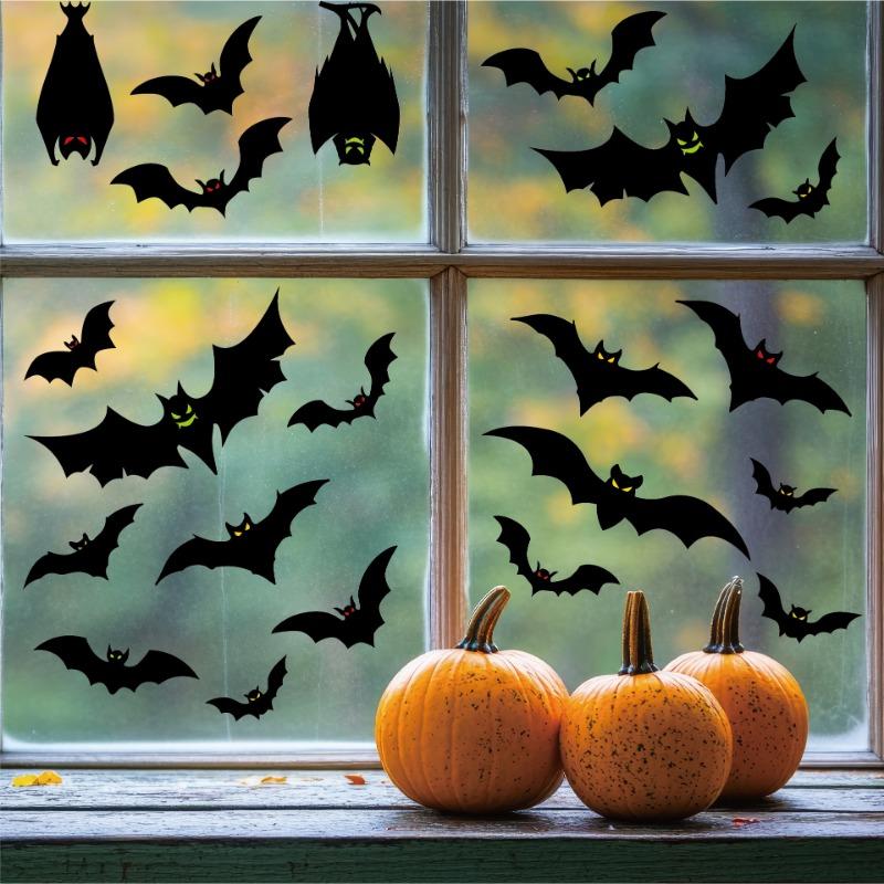 Bat window sticker black double-sided printing window glass decoration holiday party halloween electrostatic window sticker
Bat window sticker black double-sided printing window glass decoration holiday party halloween electrostatic window sticker