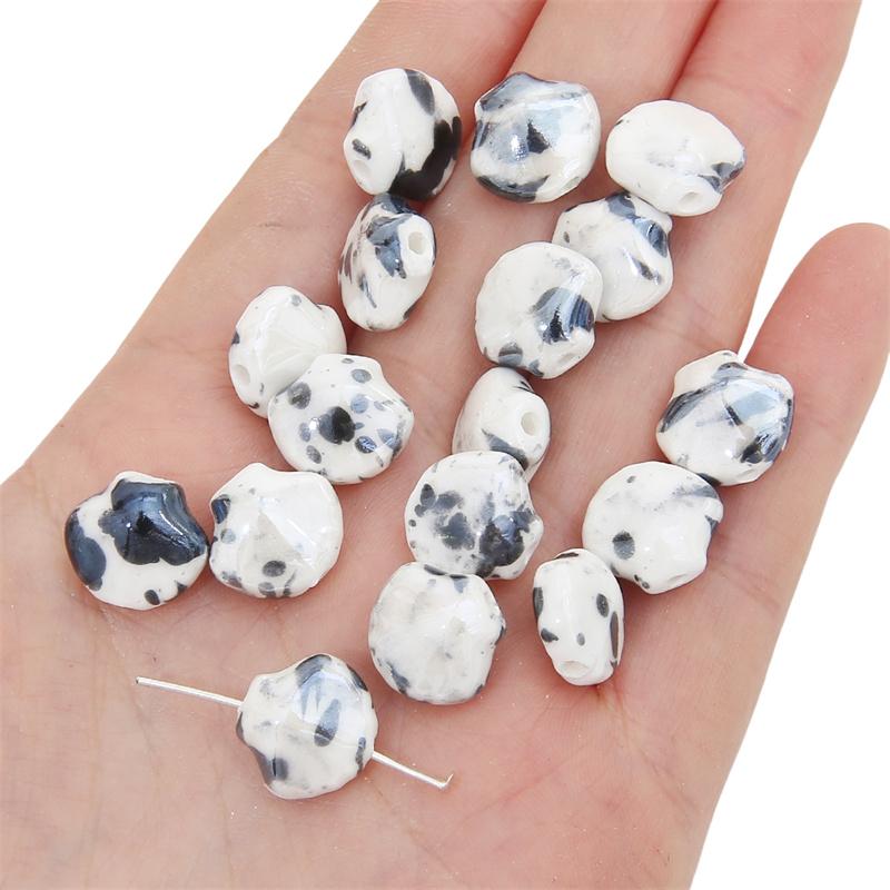 5 шт. керамические бусины с брызгами чернил, цветные бусины с покрытием для ожерелья, браслета, фурнитура для изготовления ювелирных изделий своими руками 14x12mm
5 шт. керамические бусины с брызгами чернил, цветные бусины с покрытием для ожерелья, браслета, фурнитура для изготовления ювелирных изделий своими руками 14x12mm