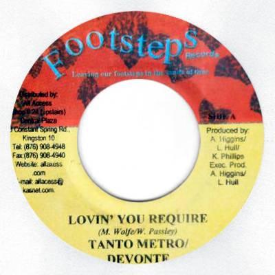 7inch Record TANTO METRO & DEVONTE / MR. MURPHY - Lovin You Require / Walk Away NONE Footsteps Recor 2002 Jamaica Reggae, Ska & Dub Used
7inch Record TANTO METRO & DEVONTE / MR. MURPHY - Lovin You Require / Walk Away NONE Footsteps Recor 2002 Jamaica Reggae, Ska & Dub Used