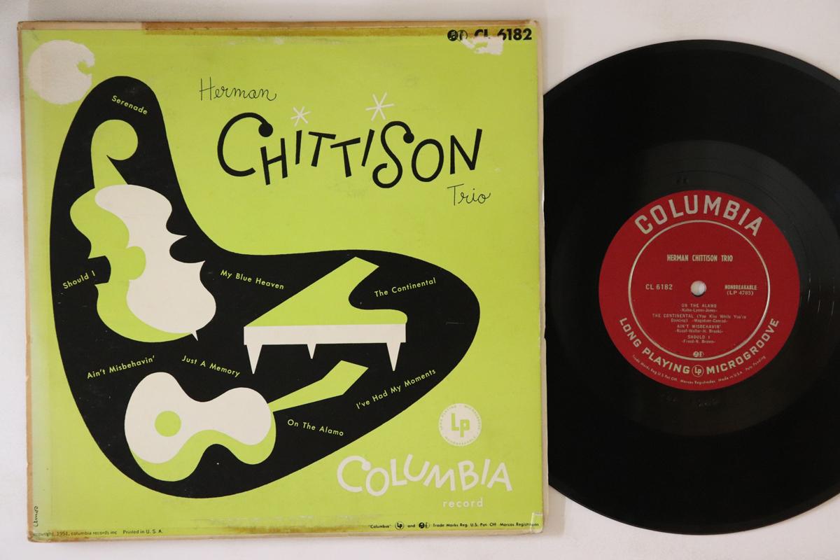 10inch Record HERMAN CHITTISON - Herman Chittison Trio CL6182 COLUMBIA 1951 US Jazz Used
10inch Record HERMAN CHITTISON - Herman Chittison Trio CL6182 COLUMBIA 1951 US Jazz Used