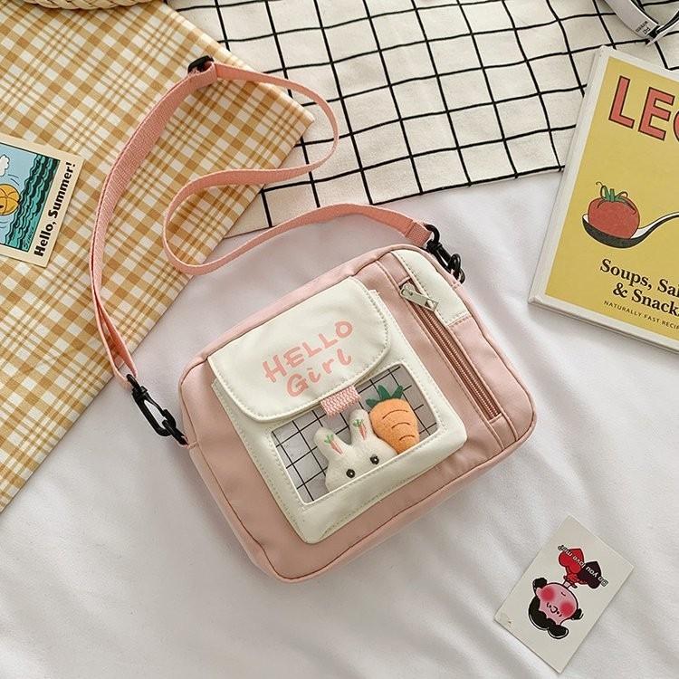 New 2024 Fashionable Small Crossbody Bag For Women Sweet And Fresh Nylon Satchel рожевий
New 2024 Fashionable Small Crossbody Bag For Women Sweet And Fresh Nylon Satchel рожевий