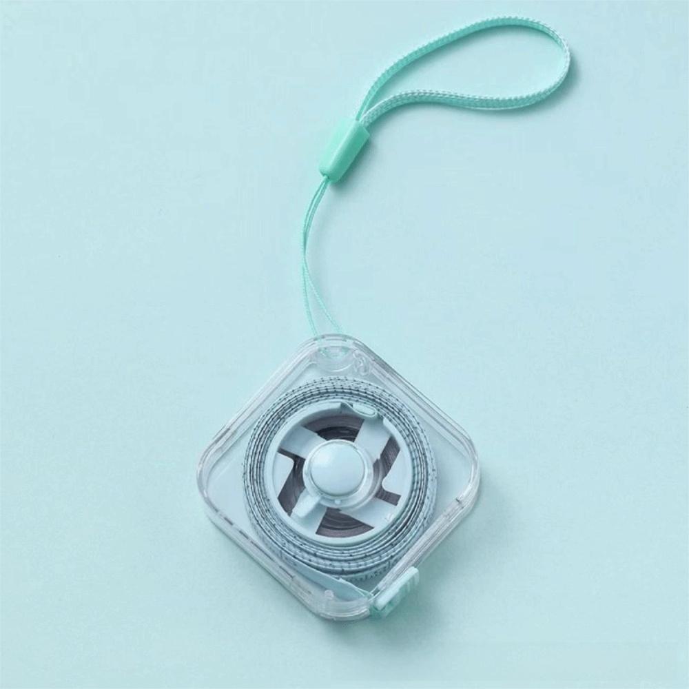 Portable 2M Length Soft Tape Measure Transparent Colorful Retractable Ruler Mini Size Measuring Tape Tailoring зелений
Portable 2M Length Soft Tape Measure Transparent Colorful Retractable Ruler Mini Size Measuring Tape Tailoring зелений