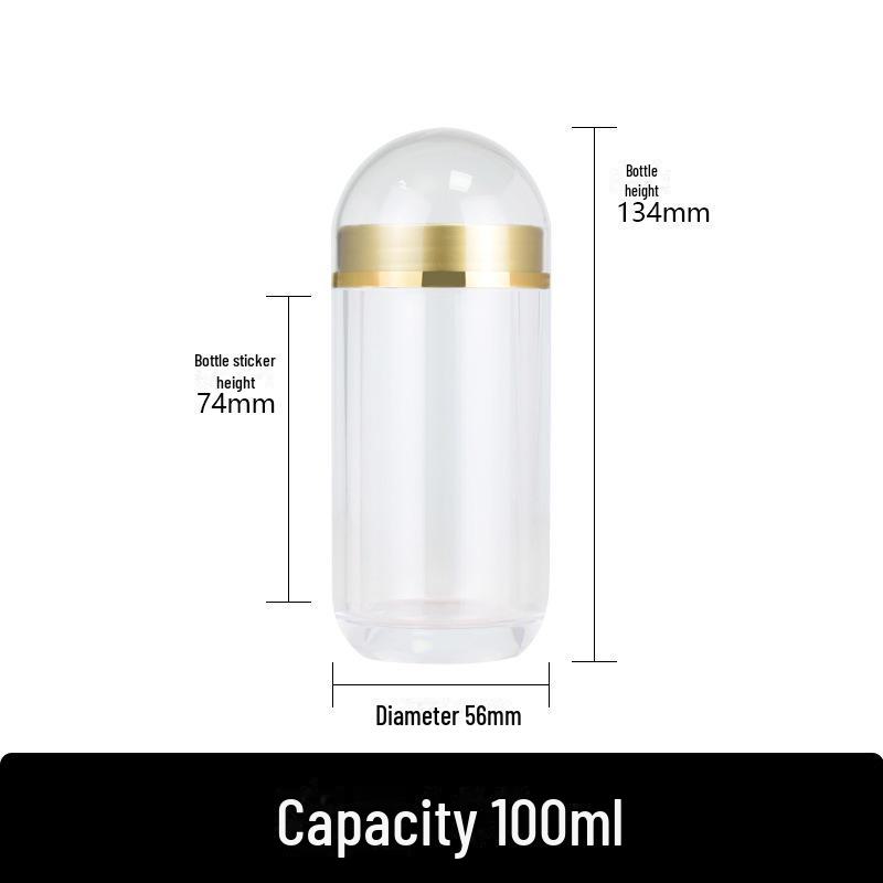 Премиальный акриловый флакон для лекарств объемом 100 мл с 60 капсулами
Премиальный акриловый флакон для лекарств объемом 100 мл с 60 капсулами