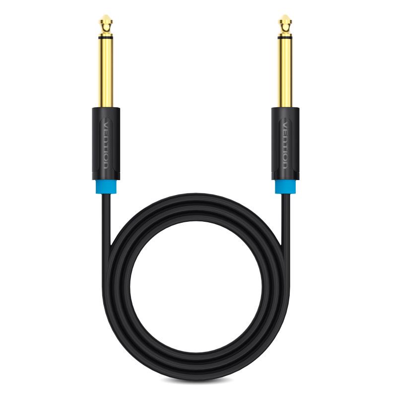 Weixun BAA 6.5 Audio Cable: Male to Male, 6.35mm Dual-Core, Ideal for Power Amplifiers, Speakers, and Electric Guitars. 50cm чорний
Weixun BAA 6.5 Audio Cable: Male to Male, 6.35mm Dual-Core, Ideal for Power Amplifiers, Speakers, and Electric Guitars. 50cm чорний