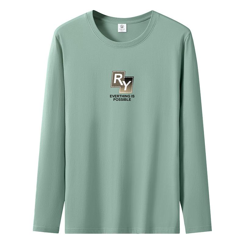 RY Pattern S-5XL Мужская футболка с длинными рукавами из чистого хлопка, повседневные пуловеры большого размера 3XL светло-зеленый
RY Pattern S-5XL Мужская футболка с длинными рукавами из чистого хлопка, повседневные пуловеры большого размера 3XL светло-зеленый