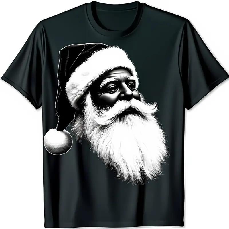Bold Black T Shirt With Monochrome Santa Claus Eye Catching Design 5XL різнокольоровий
Bold Black T Shirt With Monochrome Santa Claus Eye Catching Design 5XL різнокольоровий