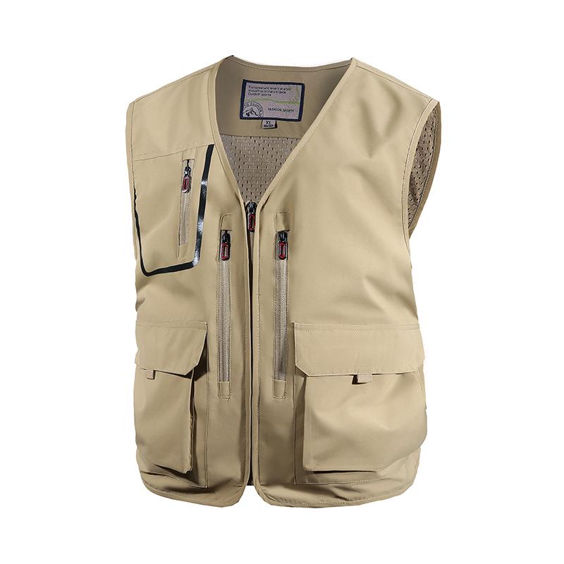 Men s Multi-Pocket Quick-Dry Outdoor Vest for Spring/Autumn - Large Size, Ideal for Hiking, Photography, and Fishing M хаки
Men s Multi-Pocket Quick-Dry Outdoor Vest for Spring/Autumn - Large Size, Ideal for Hiking, Photography, and Fishing M хаки