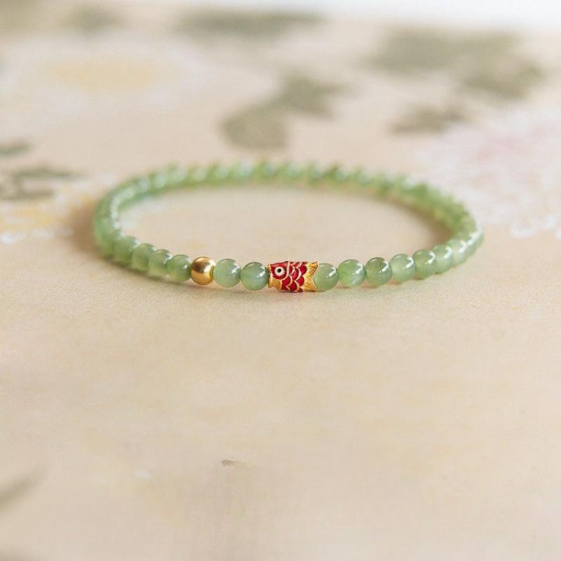 Good Luck Koi Fish Beaded Bracelet, Lucky Bead Bracelet for Women, Perfect Gift for Mom Girlfriend зелений
Good Luck Koi Fish Beaded Bracelet, Lucky Bead Bracelet for Women, Perfect Gift for Mom Girlfriend зелений