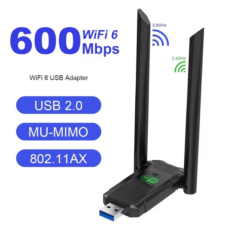 600 Мбіт/с Wi-Fi USB-адаптер 5G/2,4 ГГц Wi-Fi Dongle Бездротова мережева карта Антена з високим коефіцієнтом посилення для ноутбука
600 Мбіт/с Wi-Fi USB-адаптер 5G/2,4 ГГц Wi-Fi Dongle Бездротова мережева карта Антена з високим коефіцієнтом посилення для ноутбука