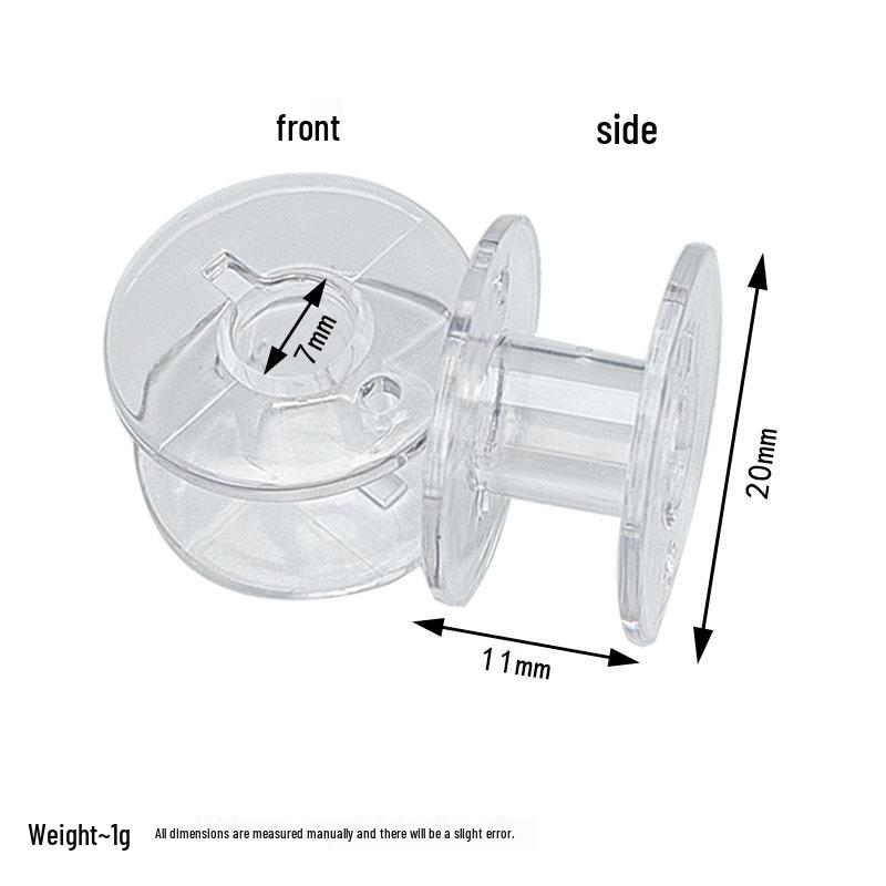 Universal Transparent Plastic Sewing Machine Bobbin for DIY Crafting, 2518p, Multifunctional and In Stock.
Universal Transparent Plastic Sewing Machine Bobbin for DIY Crafting, 2518p, Multifunctional and In Stock.