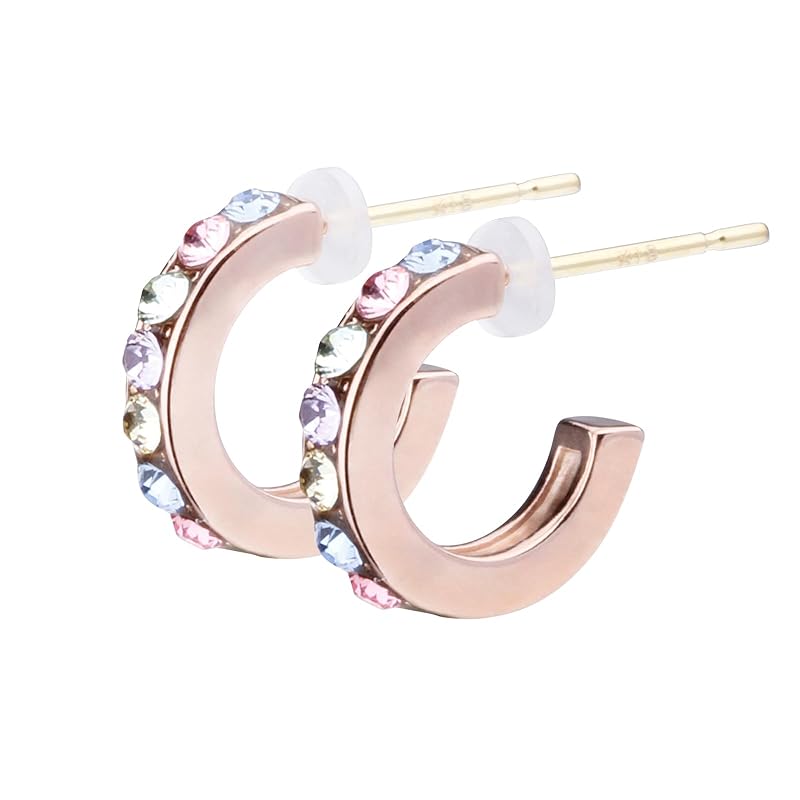 LOKUMI earrings made in Japan 18k gold K18 post K18 Compatible with metal allergies hoop hoop earrings Preciosa crystal ladies simple Popularity Bijou
LOKUMI earrings made in Japan 18k gold K18 post K18 Compatible with metal allergies hoop hoop earrings Preciosa crystal ladies simple Popularity Bijou