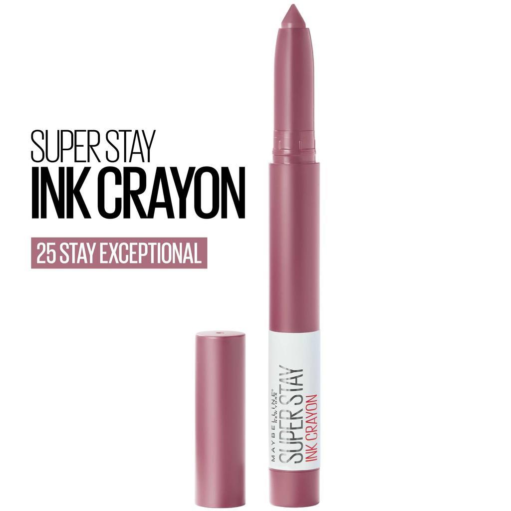 Губная помада Maybelline Super Stay Ink Crayon Lipstick 25 Stay Excep
Губная помада Maybelline Super Stay Ink Crayon Lipstick 25 Stay Excep