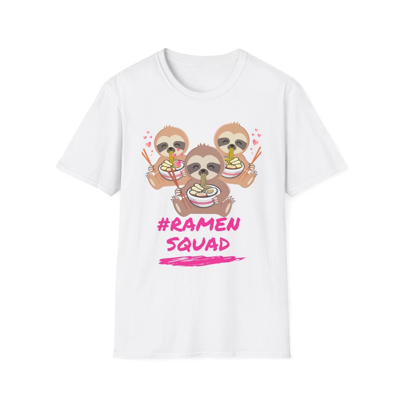 Funny Sloth Ramen T shirt for Foodies, Gift for Friends, Ramen Lover Tee L
Funny Sloth Ramen T shirt for Foodies, Gift for Friends, Ramen Lover Tee L