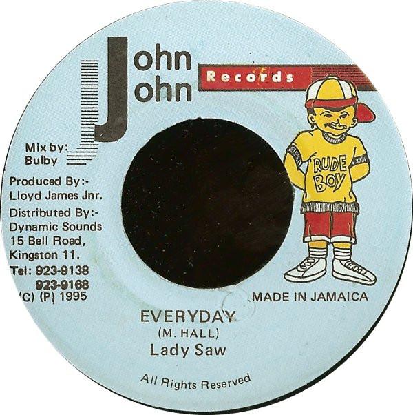 7-дюймовая пластинка LADY SAW - Everyday none John John Recor 1995 Ямайка Регги, Ска и Даб Б/У
7-дюймовая пластинка LADY SAW - Everyday none John John Recor 1995 Ямайка Регги, Ска и Даб Б/У