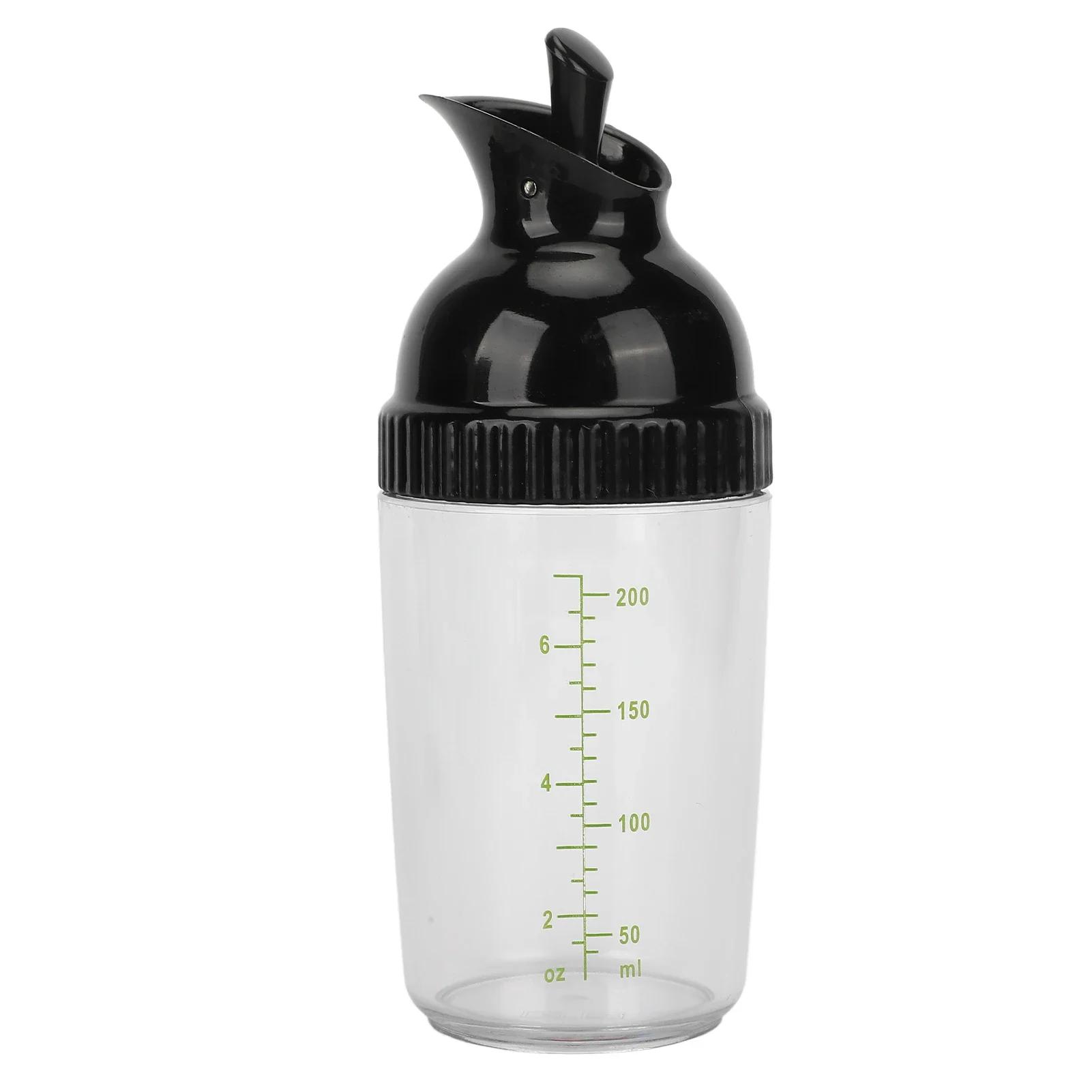 Salad Dressing Shaker 200ML Oil Bottle Easy Grip Sauces Dispenser Bottles Container with Scale Leakproof Mixer Kitchen Seasoning чорний
Salad Dressing Shaker 200ML Oil Bottle Easy Grip Sauces Dispenser Bottles Container with Scale Leakproof Mixer Kitchen Seasoning чорний