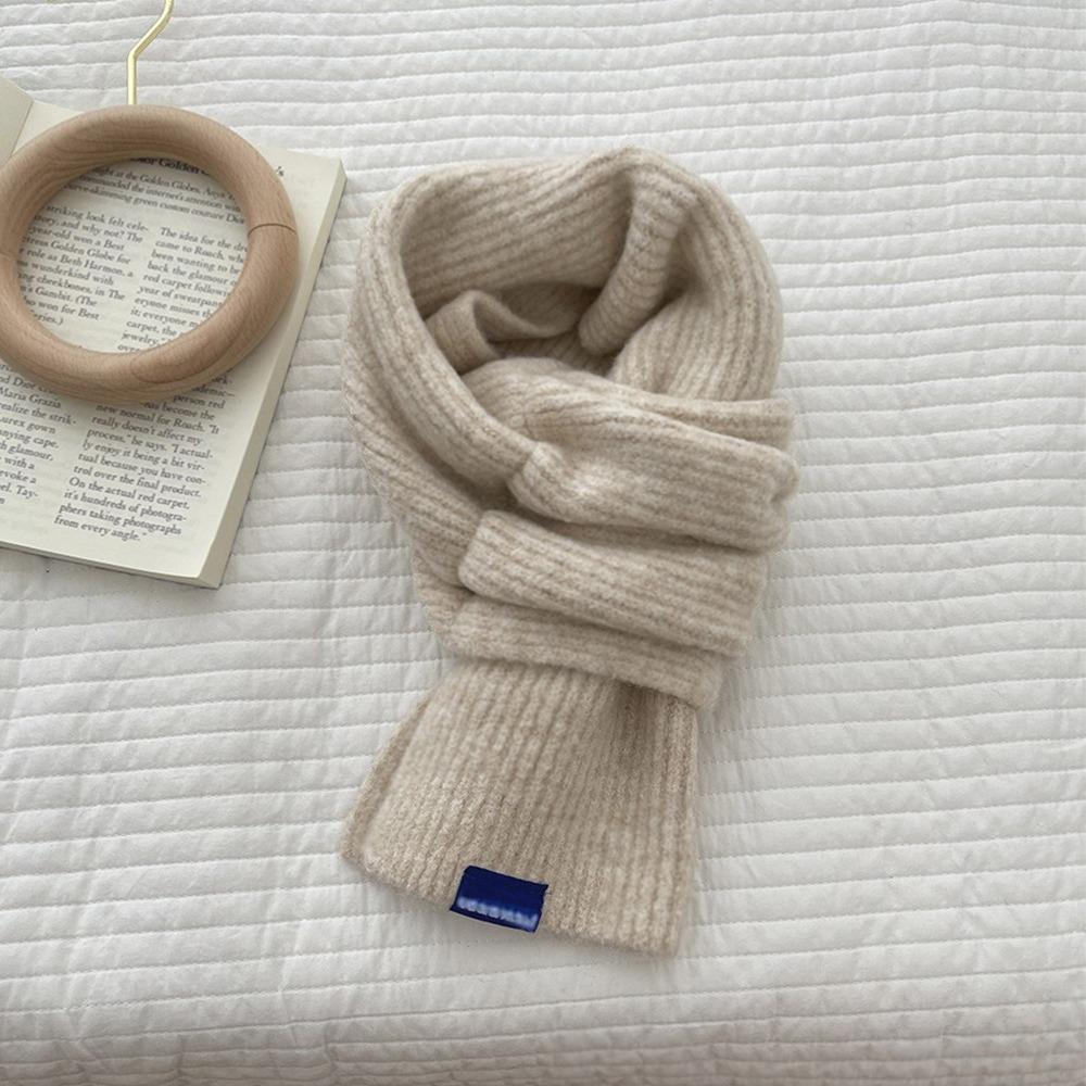 Solid Color Y2K Knitted Scarf Korean Style Cross Woolen Scarf Fashion Winter Warm Scarf Unisex бежевий
Solid Color Y2K Knitted Scarf Korean Style Cross Woolen Scarf Fashion Winter Warm Scarf Unisex бежевий