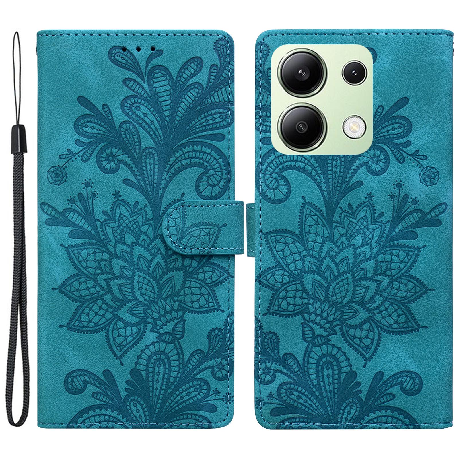 For Xiaomi Redmi Note 13 4G Case Imprinted Lace Flowers PU Leather Wallet Phone Cover A
For Xiaomi Redmi Note 13 4G Case Imprinted Lace Flowers PU Leather Wallet Phone Cover A