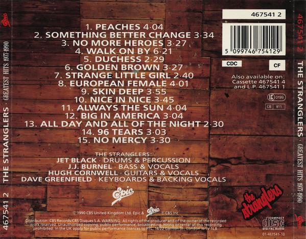 CD STRANGLERS Greatest Hits 19771990 4675412 EPIC 1990 Europe Rock Used
CD STRANGLERS Greatest Hits 19771990 4675412 EPIC 1990 Europe Rock Used