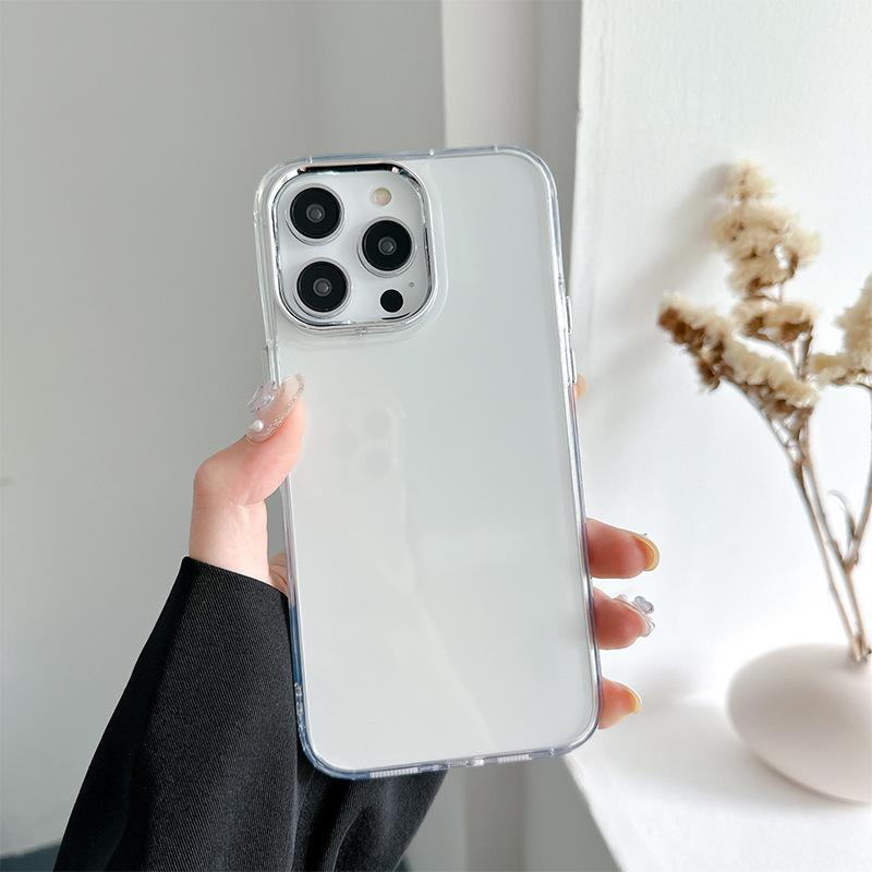 Applicable To Iphone16 Transparent Mobile Phone Case Apple 13 Mirror Makeup Mirror 15Promax Electroplating 17 Niche Simplicity iPhone 7/8/SE 2020
Applicable To Iphone16 Transparent Mobile Phone Case Apple 13 Mirror Makeup Mirror 15Promax Electroplating 17 Niche Simplicity iPhone 7/8/SE 2020
