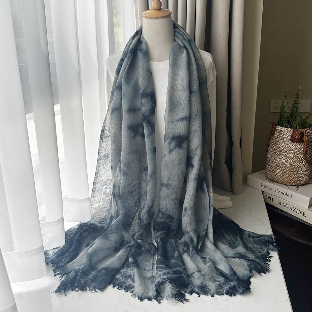 Cross-Border Wool Scarf Autumn And Winter Thin Ethnic Style Tie-Dye Shawl Travel Versatile Atmosphere Women S Silk Scarf
Cross-Border Wool Scarf Autumn And Winter Thin Ethnic Style Tie-Dye Shawl Travel Versatile Atmosphere Women S Silk Scarf