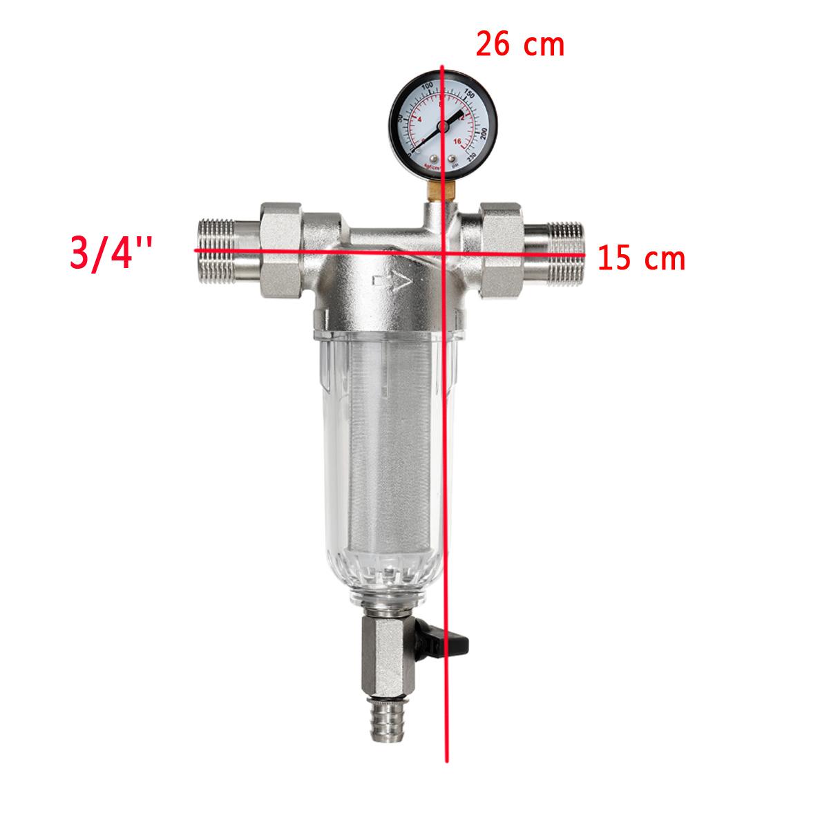 304 Backwash Remove Rust Contaminant Sediment Pipe stainless steel HOME-Water Filters Front Purifier Copper Lead Pre-filter
304 Backwash Remove Rust Contaminant Sediment Pipe stainless steel HOME-Water Filters Front Purifier Copper Lead Pre-filter