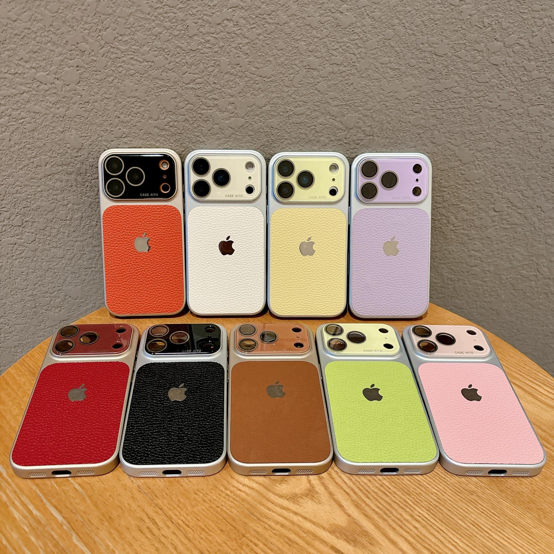 Lychee Pattern Leather iPhone 17 Pro Max Case, Drop-Proof, Full Coverage, Large Lens Window. For iPhone 17
Lychee Pattern Leather iPhone 17 Pro Max Case, Drop-Proof, Full Coverage, Large Lens Window. For iPhone 17