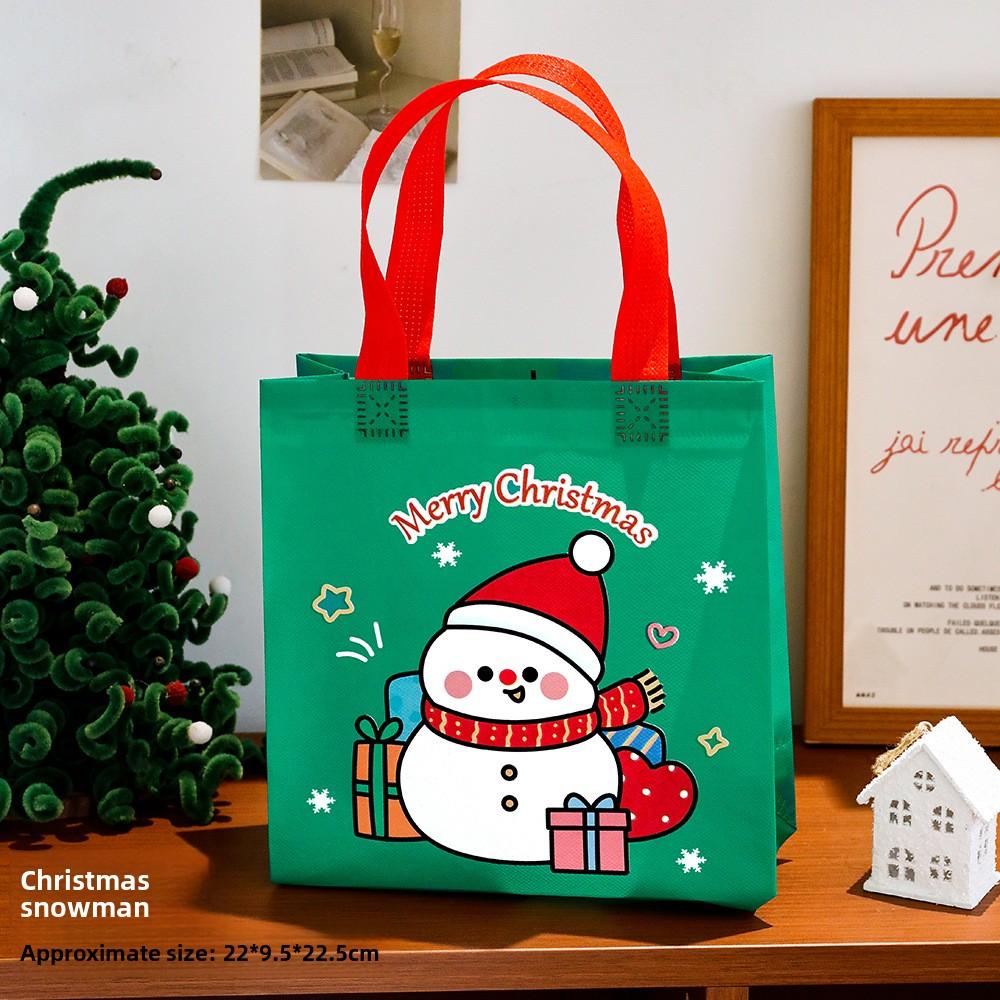 Різдвяні сумки-тоут з нетканого матеріалу, Милі сумки для зберігання, Різдвяні сувенірні пакувальні сумки, Маленькі подарунки Christmas Snowman; 22 * 9 * 22cm
Різдвяні сумки-тоут з нетканого матеріалу, Милі сумки для зберігання, Різдвяні сувенірні пакувальні сумки, Маленькі подарунки Christmas Snowman; 22 * 9 * 22cm
